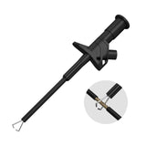 Maxbell Insulation Test Clip Hook Multimeter Heavy Duty Professional 4mm Banana Plug Black