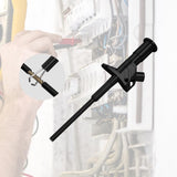 Maxbell Insulation Test Clip Hook Multimeter Heavy Duty Professional 4mm Banana Plug Black