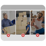 Maxbell Folding Hand Truck Hand Truck Compact Trolley for Office Travel Moving black