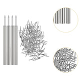 Maxbell 400 Pieces Skirting Thread Seamless Nails Double Head for Chairs Wood Veneer