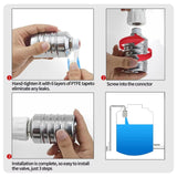 Maxbell Automatic Float Valve Replacement Fittings Auto Shut Off for Pool Tank