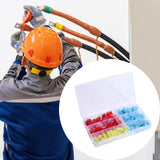 Maxbell 80x Quick Disconnect Flag Terminal L Shaped 90 Degree Insulated Flag Terminal