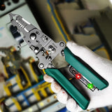 Maxbell Wire Stripper Wire Winding Tool Cable Cutting Tool for Wire Pressing Cutting 218mm