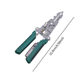 Maxbell Wire Stripper Wire Winding Tool Cable Cutting Tool for Wire Pressing Cutting 218mm