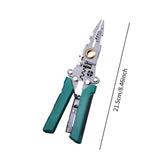 Maxbell Wire Stripper Wire Winding Tool Cable Cutting Tool for Wire Pressing Cutting 215mm
