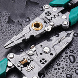 Maxbell Wire Stripper Wire Winding Tool Cable Cutting Tool for Wire Pressing Cutting 215mm