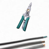 Maxbell Wire Stripper Wire Winding Tool Cable Cutting Tool for Wire Pressing Cutting 215mm