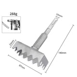 Maxbell 86 Type Square Slot Cutter Efficient Fast Square Hole Puncher for Brick Wall