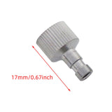 Maxbell 2 Pieces 1/8" Plug Male Fitting for Airbrush Hose Air Compressor Accessories