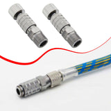 Maxbell 2 Pieces Air Brush Quick Release Coupling Adapter No Rust for Air Compressor Without Valve