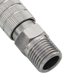 Maxbell 2 Pieces Air Brush Quick Release Coupling Adapter No Rust for Air Compressor Without Valve