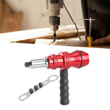 Maxbell Electric Rivet Drill Tool Aluminum Alloy DIY Mechanical Accessories Cordless