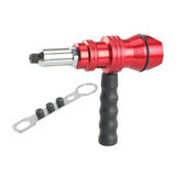 Maxbell Electric Rivet Drill Tool Aluminum Alloy DIY Mechanical Accessories Cordless