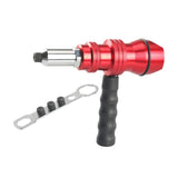 Maxbell Electric Rivet Drill Tool Aluminum Alloy DIY Mechanical Accessories Cordless