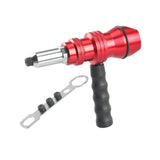 Maxbell Electric Rivet Drill Tool Aluminum Alloy DIY Mechanical Accessories Cordless
