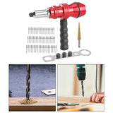 Maxbell Electric Rivet Drill Tool Maintenance Easy to Install for 2.4mm-4.8mm Rivets