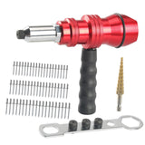 Maxbell Electric Rivet Drill Tool Maintenance Easy to Install for 2.4mm-4.8mm Rivets