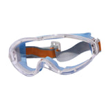 Maxbell Goggles Lightweight for Adults Comfortable to Wear Clear Lens Eye Protection Blue