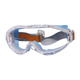 Maxbell Goggles Lightweight for Adults Comfortable to Wear Clear Lens Eye Protection Blue