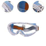 Maxbell Goggles Lightweight for Adults Comfortable to Wear Clear Lens Eye Protection Blue