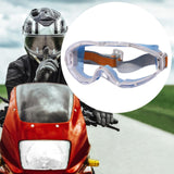 Maxbell Goggles Lightweight for Adults Comfortable to Wear Clear Lens Eye Protection Blue