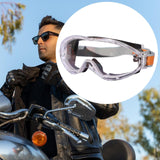 Maxbell Goggles Lightweight for Adults Comfortable to Wear Clear Lens Eye Protection Black