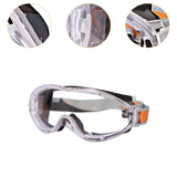 Maxbell Goggles Lightweight for Adults Comfortable to Wear Clear Lens Eye Protection Black