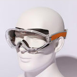 Maxbell Goggles Lightweight for Adults Comfortable to Wear Clear Lens Eye Protection Black