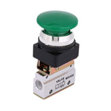 Maxbell Pneumatic Control Mechanical Valve 2 Position 3 Way G1/8" Air Control Valves