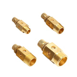 Maxbell Exhaust Air Muffler Brass High Performance Adjustable Pneumatic Flow Control 3.45cm