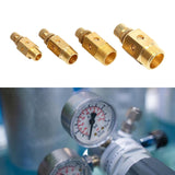 Maxbell Exhaust Air Muffler Brass High Performance Adjustable Pneumatic Flow Control 3.45cm