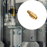 Maxbell Exhaust Air Muffler Brass High Performance Adjustable Pneumatic Flow Control 3.45cm