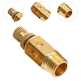 Maxbell Exhaust Air Muffler Brass High Performance Adjustable Pneumatic Flow Control 3.75cm