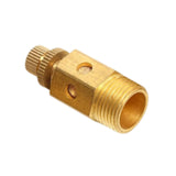 Maxbell Exhaust Air Muffler Brass High Performance Adjustable Pneumatic Flow Control 4.15cm