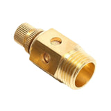 Maxbell Exhaust Air Muffler Brass High Performance Adjustable Pneumatic Flow Control 4.9cm