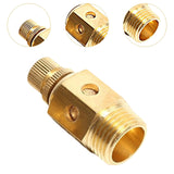 Maxbell Exhaust Air Muffler Brass High Performance Adjustable Pneumatic Flow Control 4.9cm