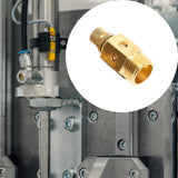 Maxbell Exhaust Air Muffler Brass High Performance Adjustable Pneumatic Flow Control 4.9cm