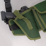 Maxbell Electrican Tool Pouch Utility Tool Belt for Handyman Woodworker Construction