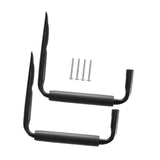 Maxbell 2x Heavy Duty Garage Hooks Wall Storage Patio Holder Bicycles Utility Hooks