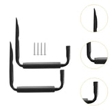 Maxbell 2x Heavy Duty Garage Hooks Wall Storage Patio Holder Bicycles Utility Hooks