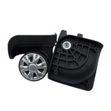 Maxbell Suitcase Replacement Wheels Mute for Trolley Case Luggage Box Shopping Carts