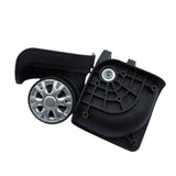 Maxbell Suitcase Replacement Wheels Mute for Trolley Case Luggage Box Shopping Carts