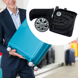 Maxbell Suitcase Replacement Wheels Mute for Trolley Case Luggage Box Shopping Carts