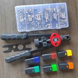 Maxbell 13 Inch Rivet Nut Tool with Carrying Case Assortment M3 M4 M5 M6 M8 M10