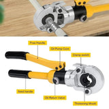 Maxbell Hydraulic Pipe Crimping Tool Heavy Duty Quick Release Aluminum Plumbing Tool
