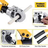 Maxbell Hydraulic Pipe Crimping Tool Heavy Duty Quick Release Aluminum Plumbing Tool