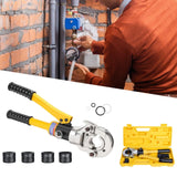 Maxbell Hydraulic Pipe Crimping Tool Heavy Duty Quick Release Aluminum Plumbing Tool