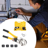 Maxbell Hydraulic Pipe Crimping Tool Heavy Duty Quick Release Aluminum Plumbing Tool