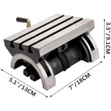 Maxbell Tilting Milling Table Accessories Tilting Angle Milling Machine for Workshop