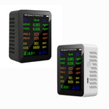 Maxbell Air Quality Meter Professional CO2 Detection Device for Hotel Kitchen School Black